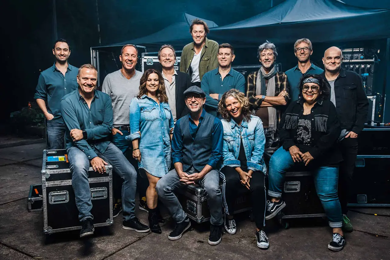 Persfoto van Edwin Evers band