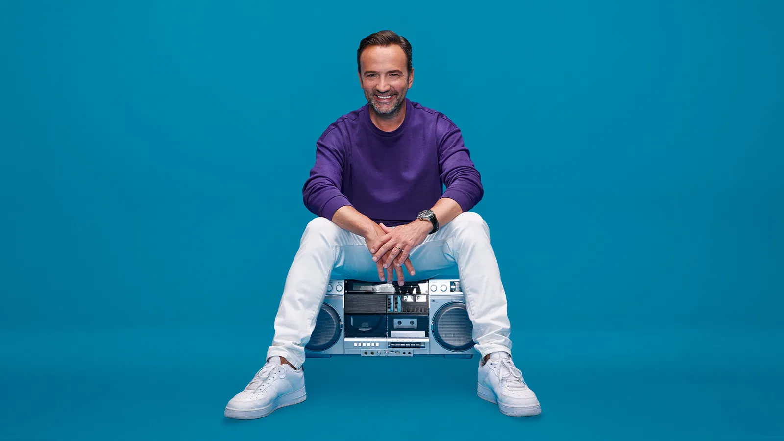 Persfoto van radio DJ Gerard Ekdom